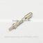 Europe style electronic 2 solid cnc machining hollow pin with custom plug