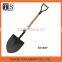 garden digging spade with D grip handle