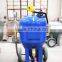 Sand blasting machine, HL 800, 8 cubic ft dustless blasting machine