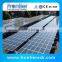 Installed-the solar carport mounting brackets