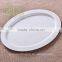 HR08- shallow oval bagasse plates