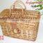 gift willow basket with handle cheap wicker basket