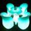 Best Seller Rechargeable 62*66*82cm LED Tables and Chairs for Outdoor Party / Luminous Theme Festival Item