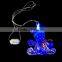 christmas blink accessories 2017 new led animal bear necklace