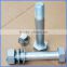 Carbon Steel White Hex Head Bolt and Nut