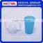 360 baby kids trainer cup cute double handle spoutless grow up cup
