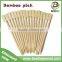 Teppo/flag/gun/golf Bamboo Bbq Skewer Made in China Factory Direct Sell