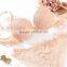 2016 sexy hot designer underwire soft bra panty set