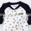 AR-270B 2017 Autumn high quality unisex baby clothes ball design cotton romper infant toddlers pajamas