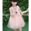 2017 New summer flower tulle teen girl wedding party dress