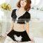 2015 fashion women maid servant costume
