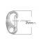 Zinc Based Alloy Lobster Clasp Findings Silver Plated