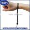 black Elastic Short straps key lanyard wristbands