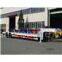 High quality heavy duty 3 axle 4 axle 100 ton lowbed Excavator trailer for sale