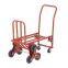 Folding eight wheels garden trolley RCA-G-010