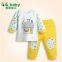 2015New Cartoon Baby Sets Boy Girl Spring Autumn Newborn Clothing Sets Baby T-shirt Pants Suit For Infant Baby Clothes