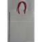 white glossy paper bag with triple twist handle