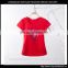 women cotton knitted short t shirt casual wearing ladies apparel factory wholesale