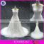 LN10 2016 Lastest Designs China Supplier Reliable Manufacture See Through Back Real Sample Picture Wedding Gown