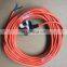 UK flexible cable BS approved power cord with moulded fused plug