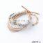 Personalized Suede Leather Multilayer Wrap Bracelet