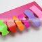Wholesale Mix Color Assorted Plastic Coated Baby Bow Snap Hair Clips