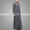 2016Modern Apparel islamic Clothing Man Grey Thobe Muslim Thobe For Man