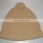 100% cashmere knitted cap