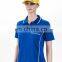 Top Fashion Custom Printed Cotton Blue Polo T Shirt For Girls