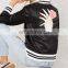 2016 Women Fashion Outwear Young Girl Embroidered Bomber Jackets Clothing for Teen