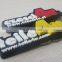 alphabet pvc 3d key chain with custom logo