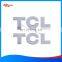 New Design Aluminum private custom vinyl logo sticker