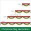 1 M Colorful Christmas Bell Wave Flag Hanging Ornaments Wholesale Christmas Tree Decoration Party Supply