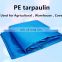 China pe tarpaulin factory waterproof and sun-resistant vinyl coated tarps