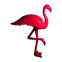 Ho display Garden Ornaments Life Size Fiberglass Flamingo Statue