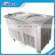 Fry Ice Cream Machine Thailand Roll Fried Ice Cream Machine Double Pan Ice Cold Plate Machine