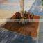 Lotus Corten Tree Grids Corten Steel Tree Grates Grating