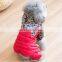 Fashion Dog Pet cat Winter Warm leopard print cotton Clothes hoodie winter dog apparels