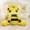Pet dog Clothes Pikachu cosplay Change to pack Overcoat cartoon suit