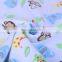 3-Layers Printed Flannel+TPU+Bamboo Terry Bonded Fleece Fabric for Baby Diaper