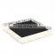 RTS modern and fashion storage ottoman living room furniture set fashion foldable fabric foot rest ottoman stool