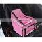 Promotional waterproof outside touring folding dog car seat pet carrier box