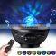 2020 New Arrivals 5V USB Laser Ocean Wave  Bluetooth Speaker Galaxy Sky LED Night Light Starry Projector for kids Christmas Gift