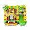 Inflatable Lion Jungle Bouncy Castle Commercial Combo Bounce House With Slide