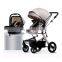 2020 wholesales four wheel luxury cheap muti-functionalbaby pram stroller 3-in-1