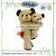 Hot sale bear shape plush magnet animal toy