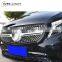 v- class w447 ABS material fit for 2014-2021y v260 v250 vito diamond front grille hood grille car grilles front