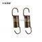 High quality metal extension brake spring supplier for GN125 motorcycle spiral spring brake return spring