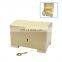 Custom creative useful empty bulk wooden Gift boxes with lock