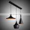 Modern 3 Heads Triple Pendant Lighting Decorative Hanging Light Chandeliers For Home